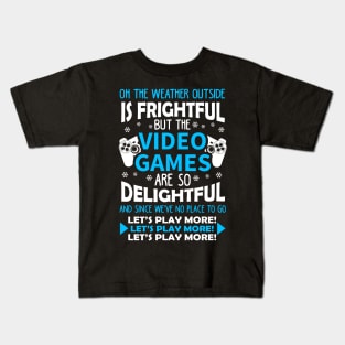 Video Games Ugly Christmas Sweater Kids T-Shirt